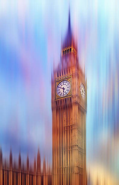 abstrato de londres - big ben london england hdr houses of parliament london imagens e fotografias de stock