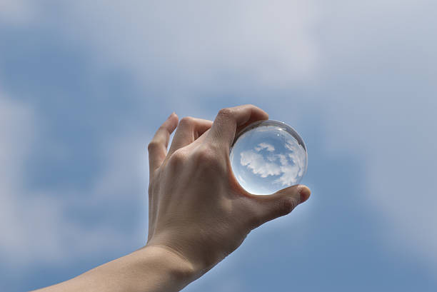 istock Crystal ball in the sky 467310022