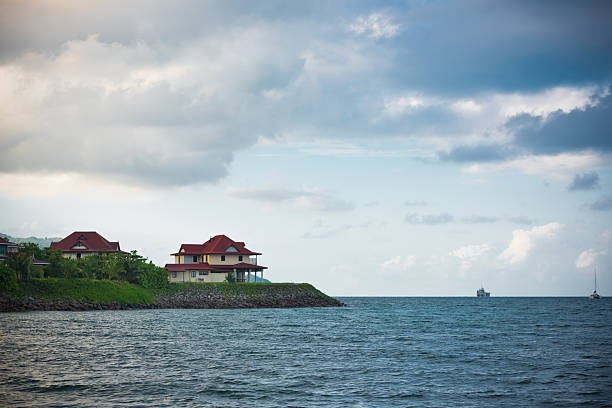 istock View of Eden Island, Mahe, Seychelles 467310204