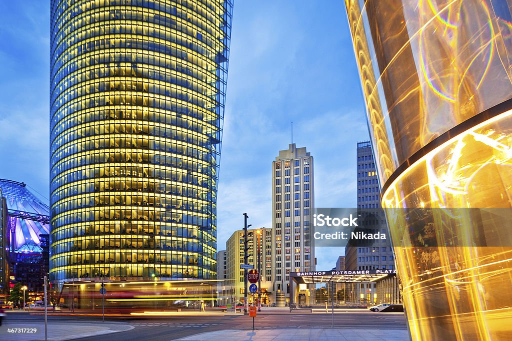 - Potsdamer Platz en Berlín - Foto de stock de Acero libre de derechos