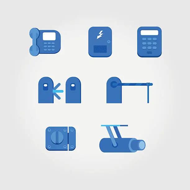 Vector illustration of web icons