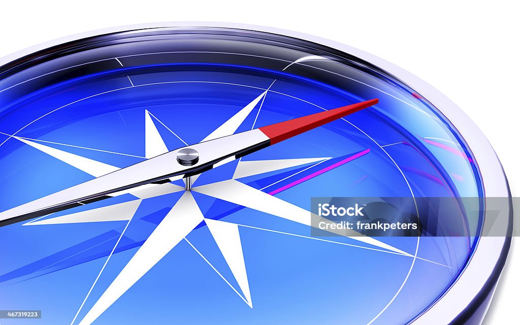 navigation 3D illustration of a compass Digitally Generated Image Stock Photo