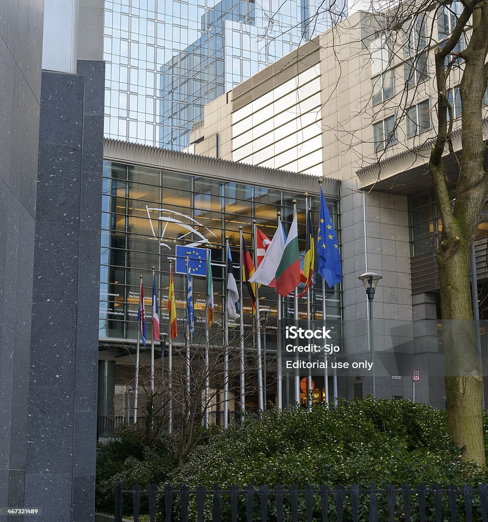 Parlamento Europeo - Foto de stock de Región de Bruselas-Capital libre de derechos
