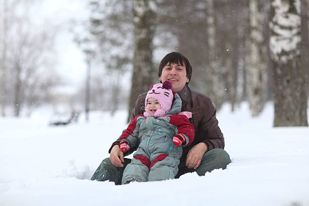 istock Dad and his daughter having fun in winter 467322828