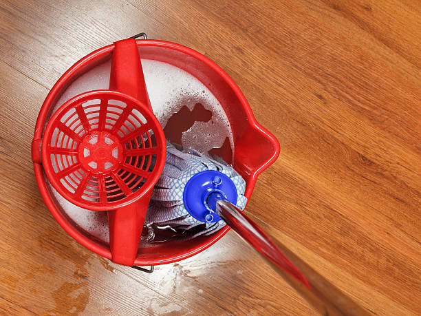 istock top view of mop in bucket 467326083