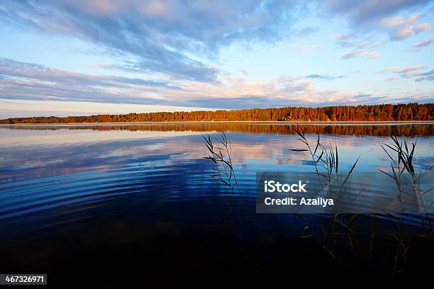 Słoneczny Poranek Na Jezioro - zdjęcia stockowe i więcej obrazów Bez ludzi - Bez ludzi, Bezchmurne niebo, Brzask