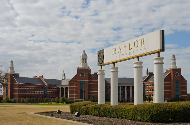 Baylor University Sciences Building stock photo