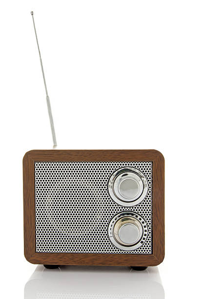 istock Retro style mini radio player 467331965