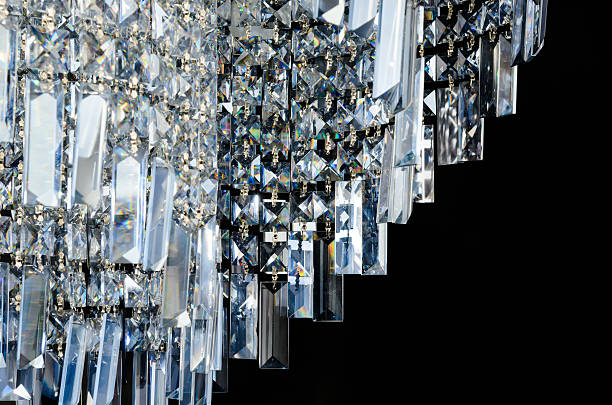 istock Contemporary glass chandelier fragment 467332603