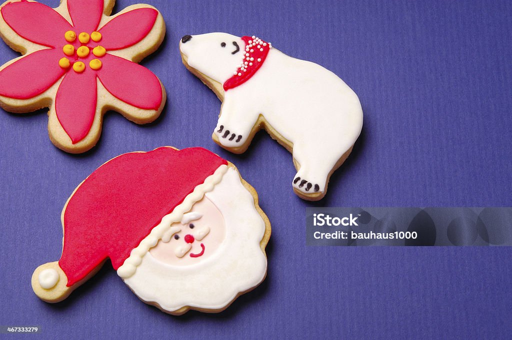 Biscoitos de Natal - Foto de stock de Assado no Forno royalty-free