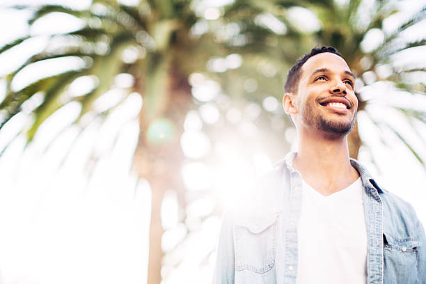 istock Los Angeles Man in Summer Sun 467335430