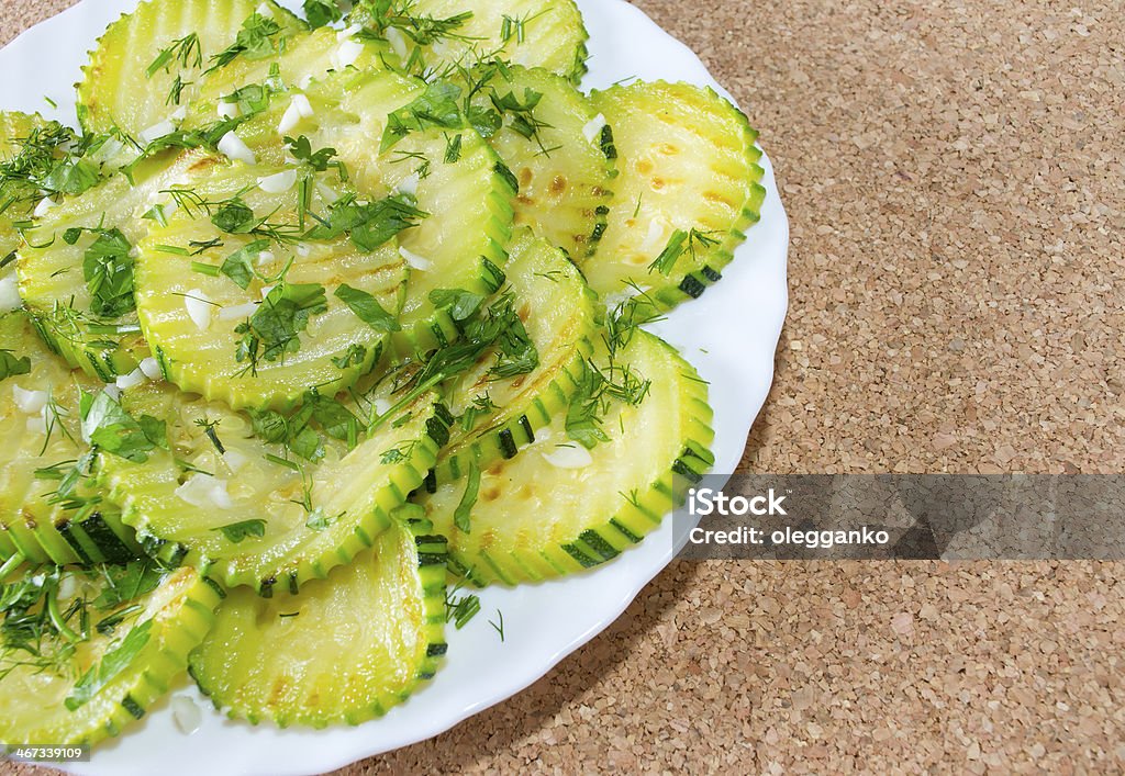 Fritto fette di zucca - Foto stock royalty-free di Alimentazione sana