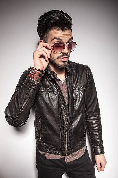 istock Handsome young casual man looking amazed 467339360