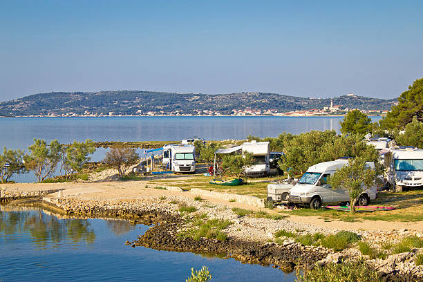 istock Camping by the sea in Croatia 467339763