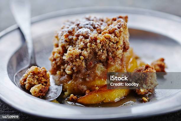 Apple Crumble Stock Photo - Download Image Now - Apple Crumble, Crumble - Dessert, Dessert - Sweet Food