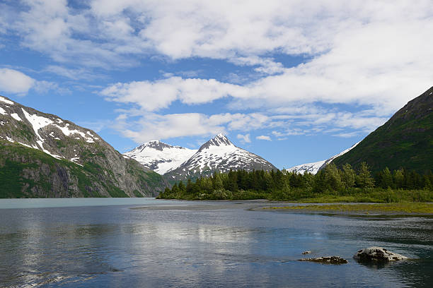 istock Alaska Portage Lake and Glacier in Summer 467346022