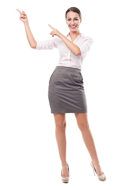 istock Businesswoman pointing 467346779