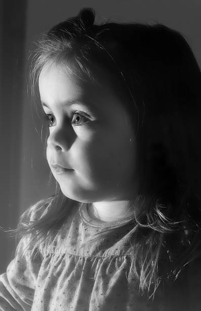 istock Girl is looking television 467347293