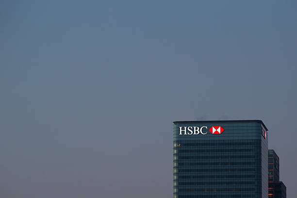 hsbc-gebäude - hsbc stock-fotos und bilder