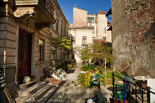 old alley house