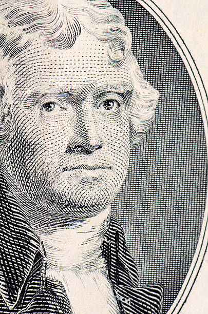 istock The face of Jefferson the dollar bill macro 467355200