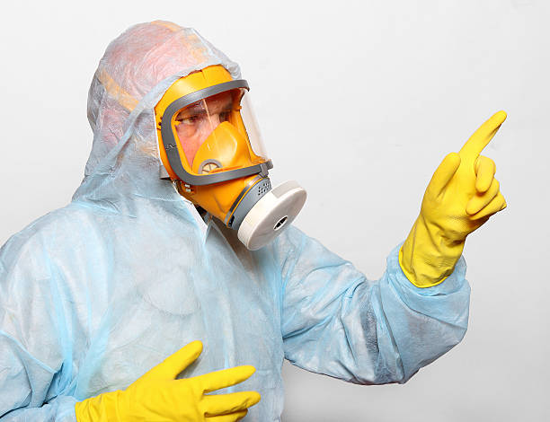 istock Man in gas mask. 467362588