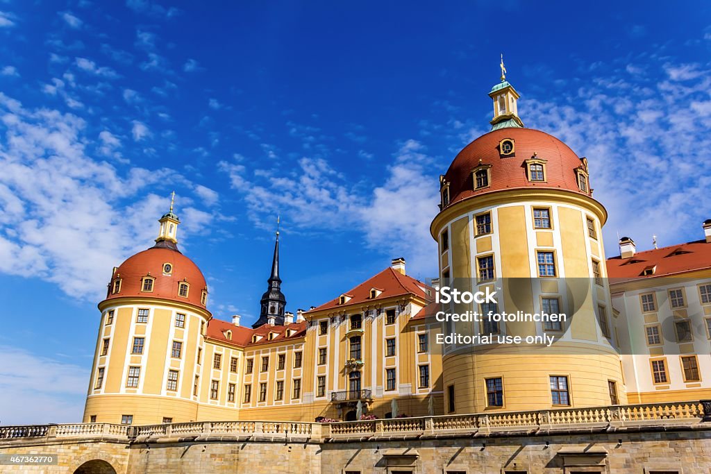 Moritzburg in Dresden - Lizenzfrei 2015 Stock-Foto