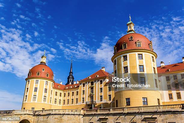 Moritzburg In Dresden Stockfoto und mehr Bilder von 2015 - 2015, Außenaufnahme von Gebäuden, Barock