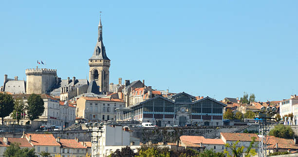 Angouleme, United Kingdom The skyline of the city of Angouleme in the Charente region of France. angouleme stock pictures, royalty-free photos & images