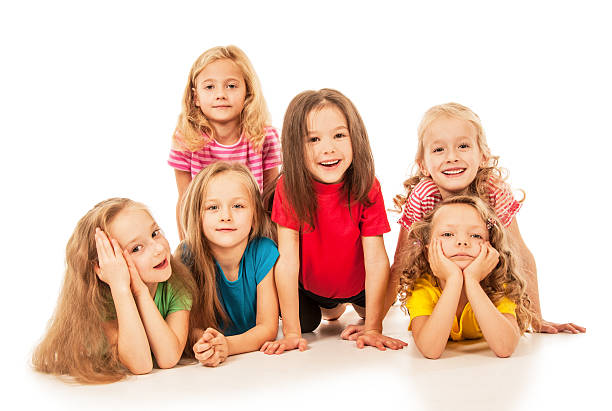 istock Group of happy children 467373503