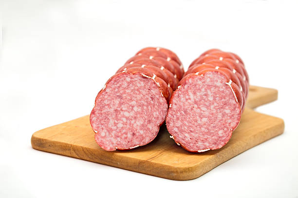 istock Boiled and smoked sausage 467375650