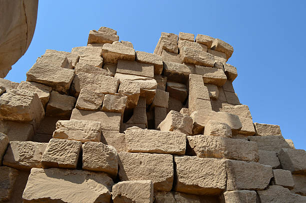 istock wall of stones in Egypt 467378846
