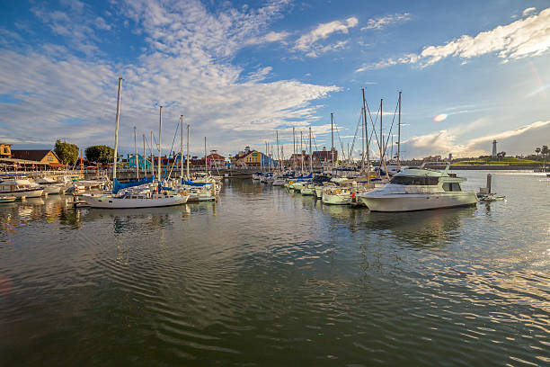 istock Sailboats in Long Beach Marina 467379418