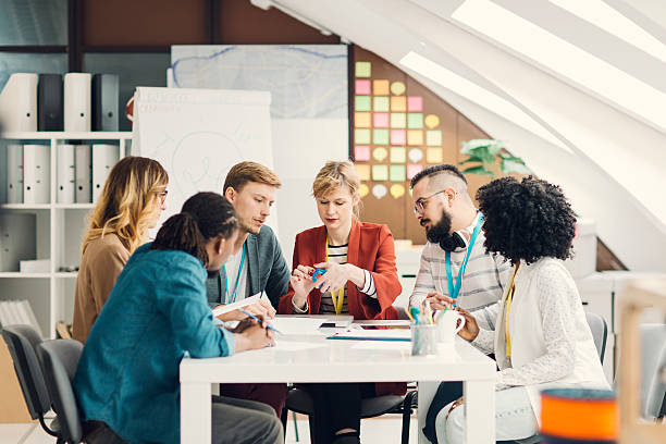 istock Startup Business Team Brainstorming in office. 467379506