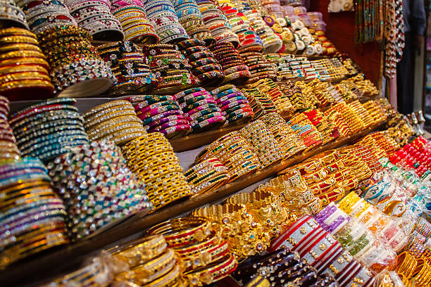 istock row of different colorful traditional indian bracelets 467385376