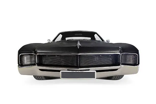 '67 Buick Riviera skin cover isolated on white. Logos removed.