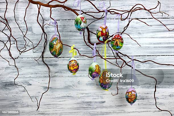 Easter Eggs Stock Photo - Download Image Now - Easter, 2015, Antler