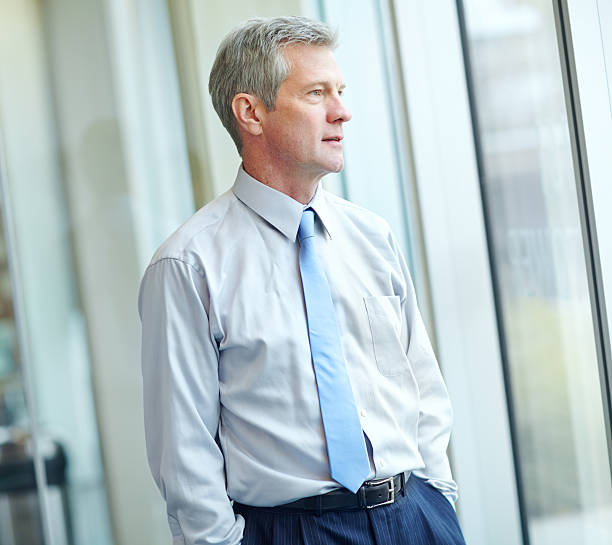 istock Contemplating the company's bright future 467393031