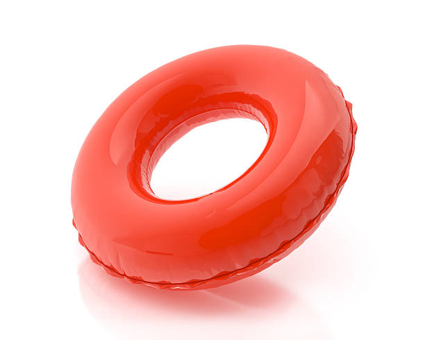 istock colorful pool rings isolated on white background 467395826
