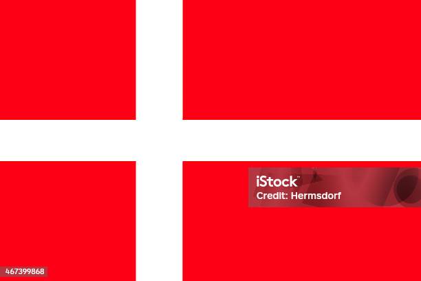 Vetores de Bandeira Da Dinamarca e mais imagens de 2015 - 2015, Bandeira, Bandeira Dinamarquesa