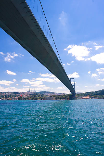 ボスポラス橋 - suspension bridge 写真 ストックフォトと画像