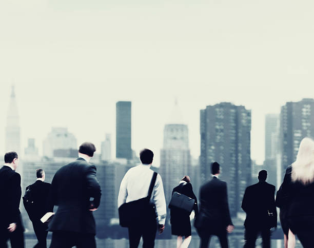istock Commuter Rush Hour Travel Waking Business Concept 467405852