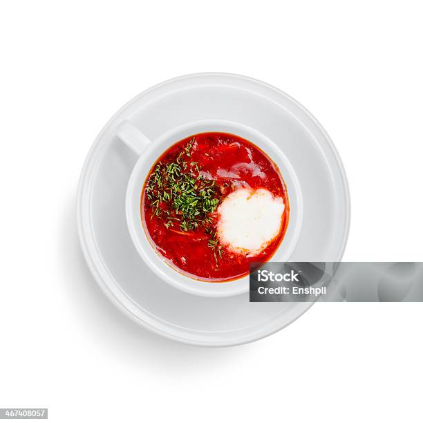 Foto de Sopa De Carne e mais fotos de stock de Almoço - Almoço, Antepasto, Borsch