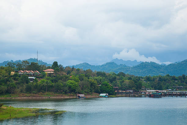 istock Villages along the river. 467413637