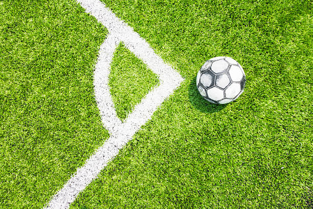 istock Soccer Field With Artificial Turf. 467416860