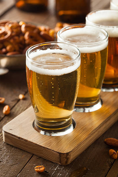 istock Beer tour on a bar with pretzels 467422086