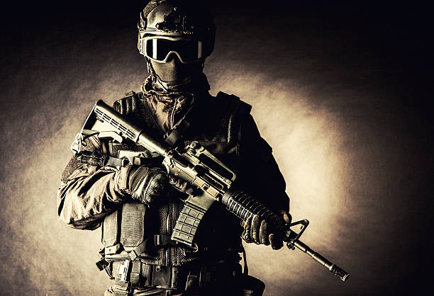 istock Spec ops police officer SWAT 467422816