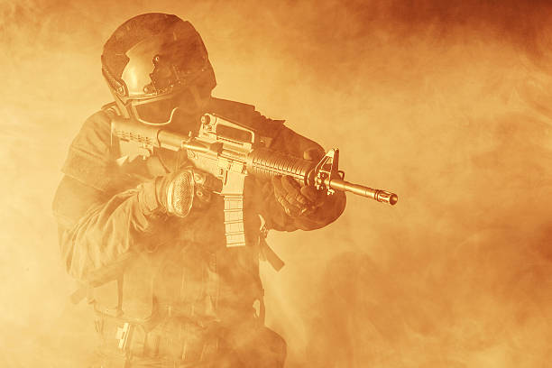 istock Spec ops police officer SWAT 467422822