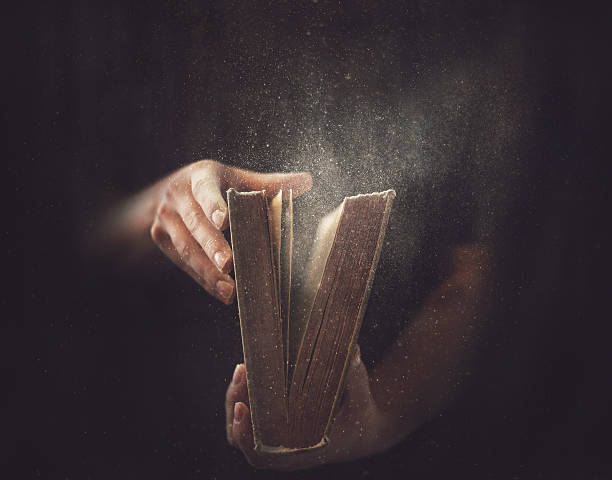 Old Dusty Book stock photo
