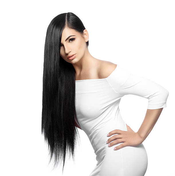 Straight Black Hair Stock Photos, Pictures & Royalty-Free Images - iStock
